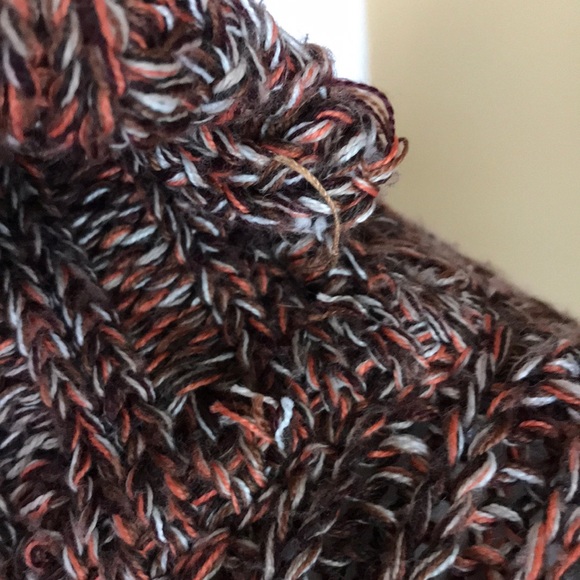 Cozy multicolor turtleneck sweater - Picture 5 of 7